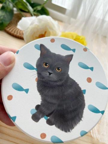 九九 - 插畫杯墊