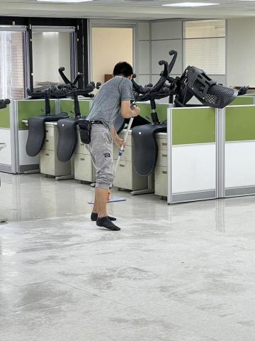 大清清潔、捷禹工程 - 地板打蠟