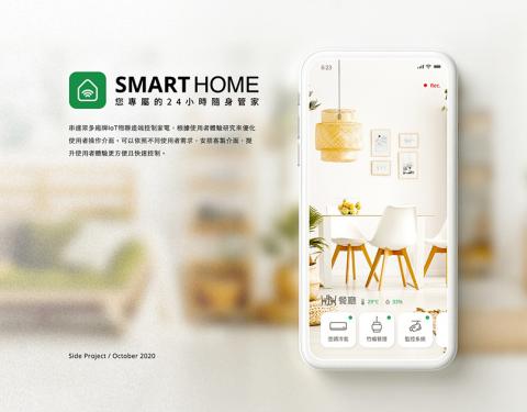林位青 - Side Project: Smart Home Mobile UI/UX｜Oct. 2020