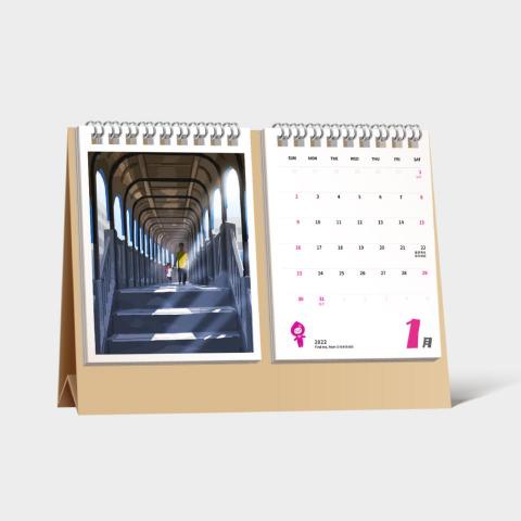 世界漂亮在台協會 - 2022momo購物網桌曆製作。