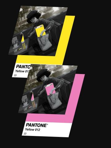 世界漂亮在台協會 - PANTONE插畫製作。配合知名插畫家經紀，畫風多樣，用途廣泛。