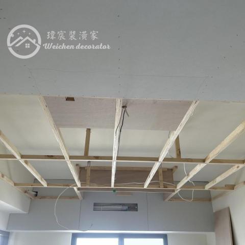 瑋宸裝潢家工程行 - 1. 簡約美學打造環保家居，選擇矽酸鈣材質，優雅與環保並重。
2. 舒適與耐久的完美結合。
3. 管線隱形術，絕妙遮蓋，由矽酸鈣呈現與巧妙遮掩。
4. 綠色建築的明智之選，矽酸鈣天花板。
