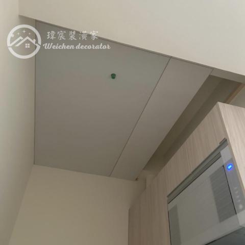 瑋宸裝潢家工程行 - 1. 簡約美學打造環保家居，選擇矽酸鈣材質，優雅與環保並重。
2. 舒適與耐久的完美結合。
3. 管線隱形術，絕妙遮蓋，由矽酸鈣呈現與巧妙遮掩。
4. 綠色建築的明智之選，矽酸鈣天花板。