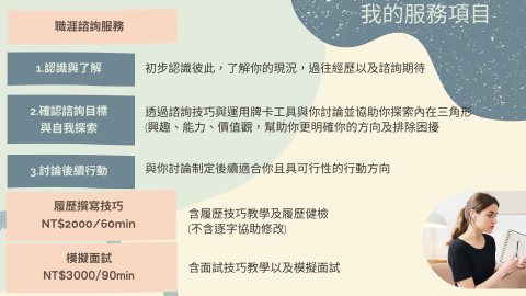 Patty | 職涯諮詢師 ｜自我探索 ｜求職履歷面試 - 