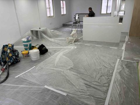 建均工程 - 噴漆前製作業 保護施工 建均工程 - 噴漆前製作業 保護施工