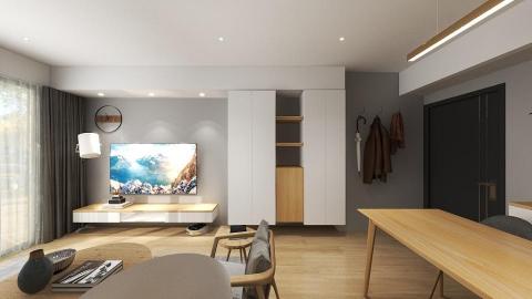 安申室內裝修設計有限公司 - 無印風格3D 安申室內裝修設計有限公司 - 無印風格3D