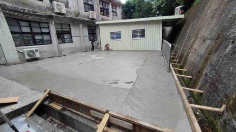 許威地坪粉光 - 施作過程