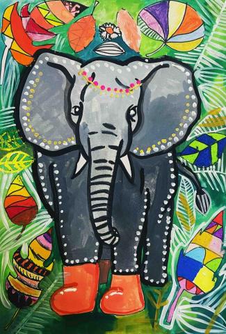 Wendy - 指導低年級學生作品