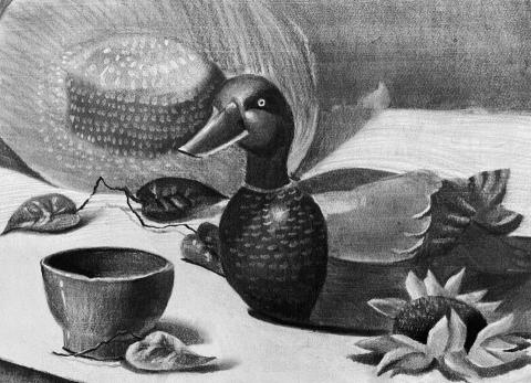 Wendy - 指導國中學生素描作品