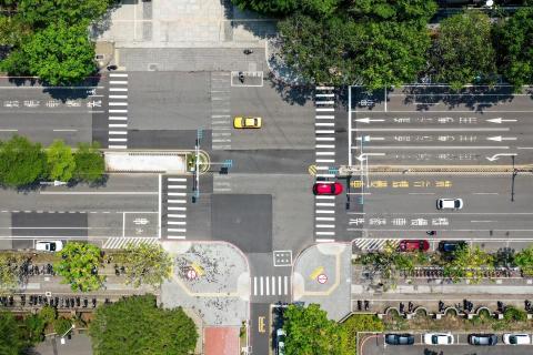 木子佳科技 - Z字形人行道-禁航區空拍