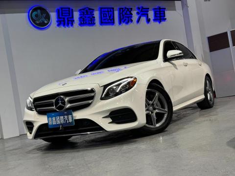 Dx鼎鑫國際汽車 - 2017年式 Mercedes-Benz AMG E400 4MATIC P3 原鈑件 跑6萬公里 三顆鍵 跟車P20 車偏 抬顯