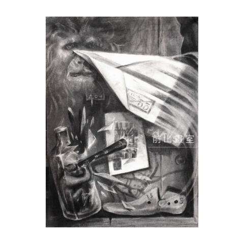 Front Hill 前山畫房｜預約制 - 老師作品｜炭筆素描
