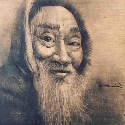 齊小育 -  寫實素描肖像