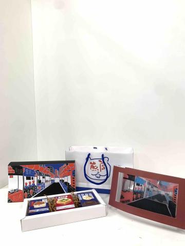 蔡琳恩 -  熊店夜市小吃禮盒包裝設計