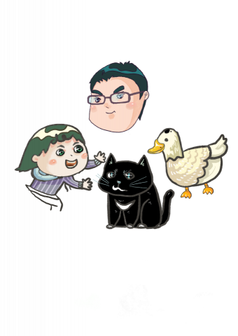 土葡萄插畫設計 - 漫畫色塊上色、無漸層|物件|1p-100$（物件多就100*N數量）