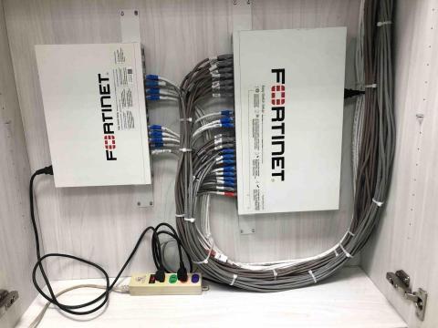 建虹科技 - switch 架設、網路線配置