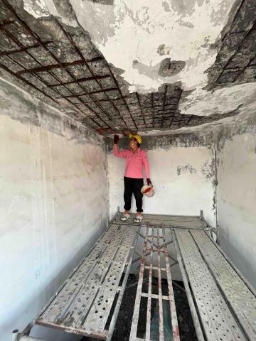 通和興工程有限公司 - 鋼筋外漏施工前?