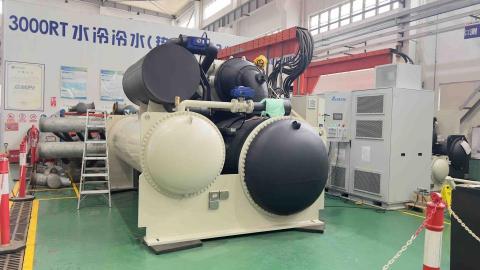 宏程冷凍空調機械 - 1200RT磁浮渦輪離心機