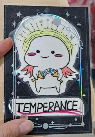 鈞鈞 - 塔羅-節制 生日禮物塔羅卡牌