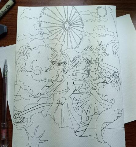 鈞鈞 - 畫風2 草稿