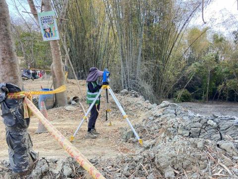 李文欽 - 疏濬收方測量