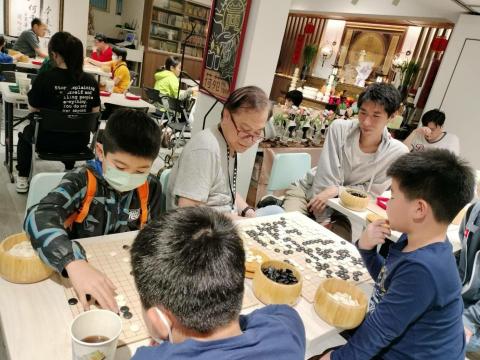 思圍棋院 Go Grit Academy - 2024年3月31日，公益指導棋活動