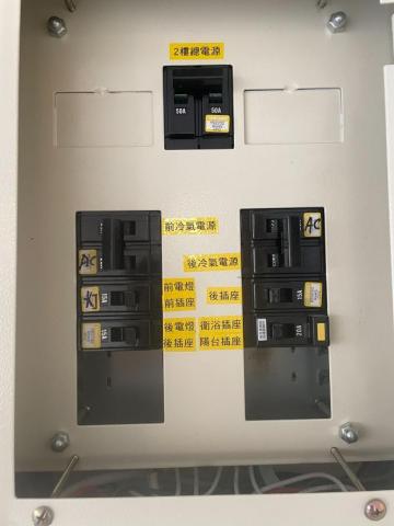 鼎立水電工程行吳先生電表、水表申請 - 開關箱