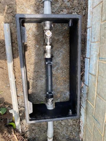 鼎立水電工程行吳先生電表、水表申請 - 臥室水表