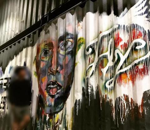 TAXOL_EXPLOSION - 集裝箱塗鴉彩繪