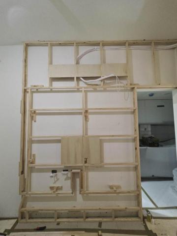 木工阿宏 - 電視牆