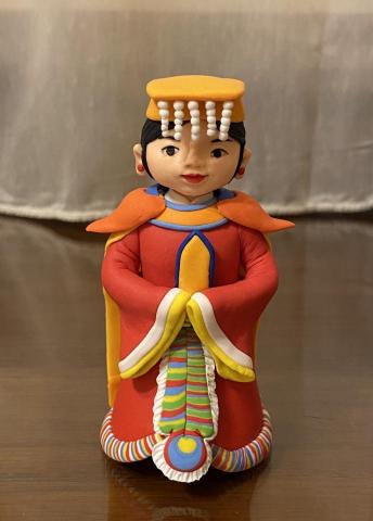 陳蕙姬 - 揑麵人作品─媽祖
