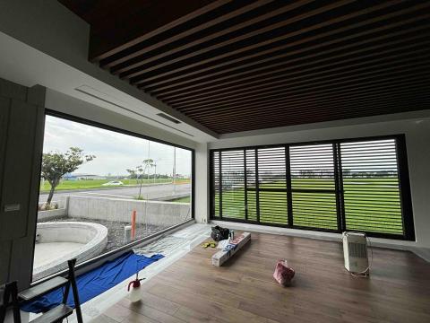 B.X專業隔熱紙 - 宜蘭住家大落地窗施工 (施工前) B.X專業隔熱紙 - 宜蘭住家大落地窗施工 (施工前)