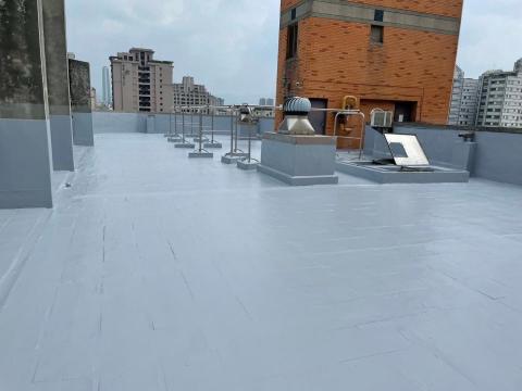 安達工程行 - 社區頂樓防水,隔熱漆施作