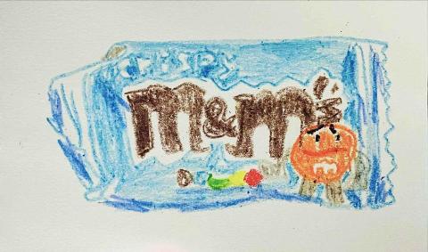 陳約羽 - 蠟筆手繪作品