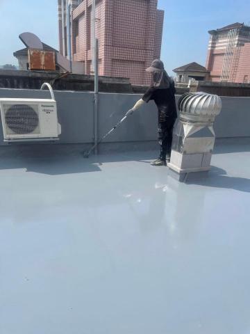 安達工程行 - 頂樓聚氨酯(PU)隔熱面漆施作