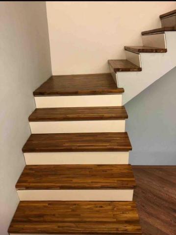 九九櫸木扶手 - 緬甸柚木腳踏板