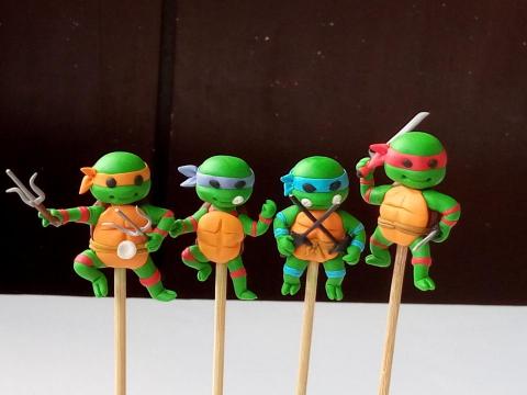 陳蕙姬 - 忍者龜揑麵作品