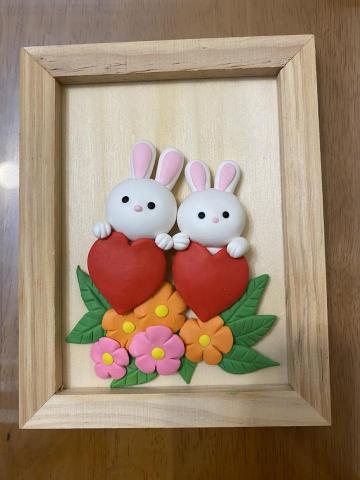 陳蕙姬 - 社團教學作品─小白兔