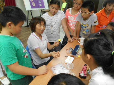 陳蕙姬 - 松山農會黏土教學