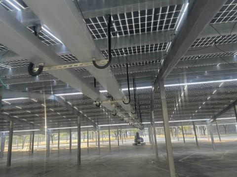 和遠科技工程 - 太陽能DC線槽架設