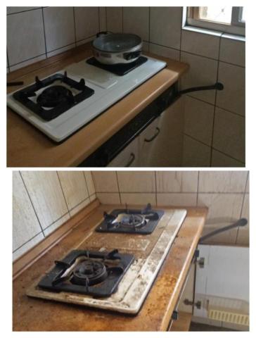 鈺潔居家清潔 - 廚房瓦斯爐