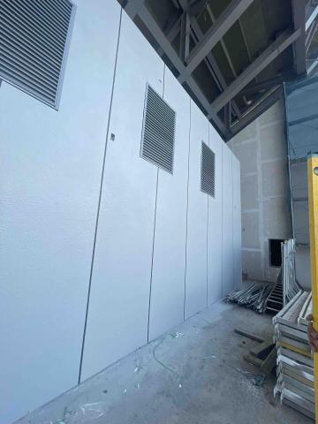 煌晟工程行 - （亞太國際棒球場）單彩仿石漆噴塗