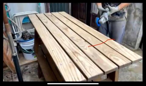 博霖流通 - 刨除完成準備上新漆