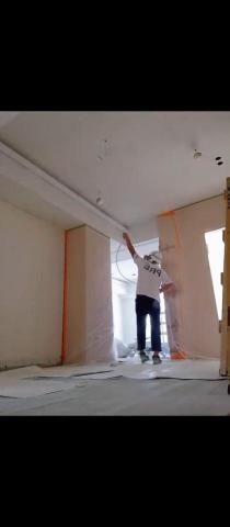 羅家漆藝工坊  羅仁佑 - 南區裝潢場噴漆作業