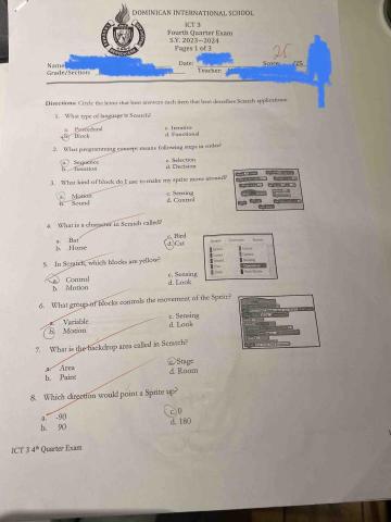 黃子沛 - ICT test 滿分