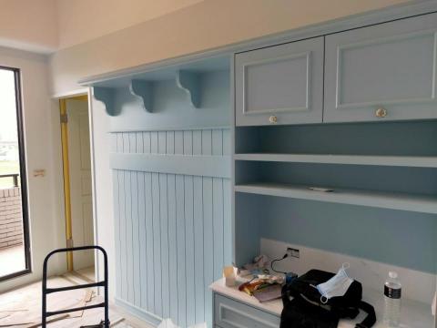 聯豪裝潢 - 造型沙發背牆