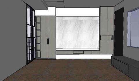 兆宏室內設計裝潢企業社 - 3D示意圖
