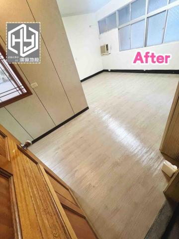 潢億地板 - 三峽老屋鋪設塑膠地板（加底料更耐用）