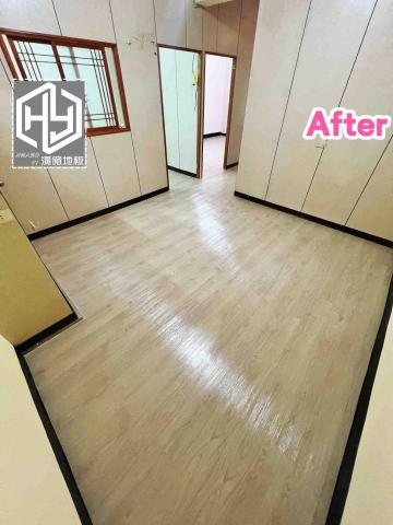 潢億地板 - 三峽老屋鋪設塑膠地板（加底料更耐用）