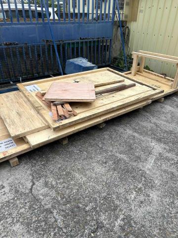 小林 - 海運包裹，木架/木箱拆除